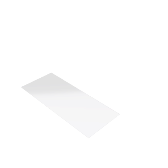 Découpe de Plexiglas Transparent 3mm | 158x52mm Découpe de Plexiglas Transparent 3mm | 158x52mm