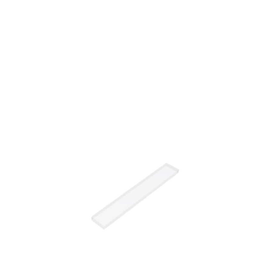 Découpe de Plexiglas Transparent 5mm | 89x45mm Découpe de Plexiglas Transparent 5mm | 89x45mm