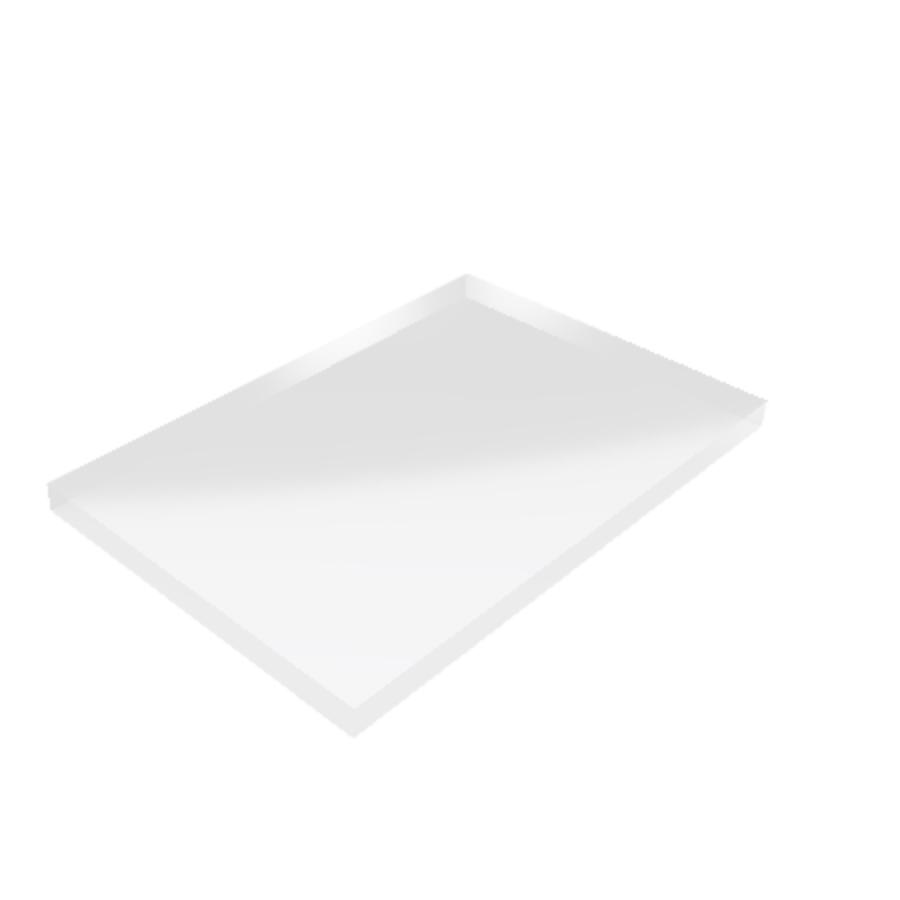 Découpe de Plexiglas Transparent 15mm | 370x570mm Découpe de Plexiglas Transparent 15mm | 370x570mm