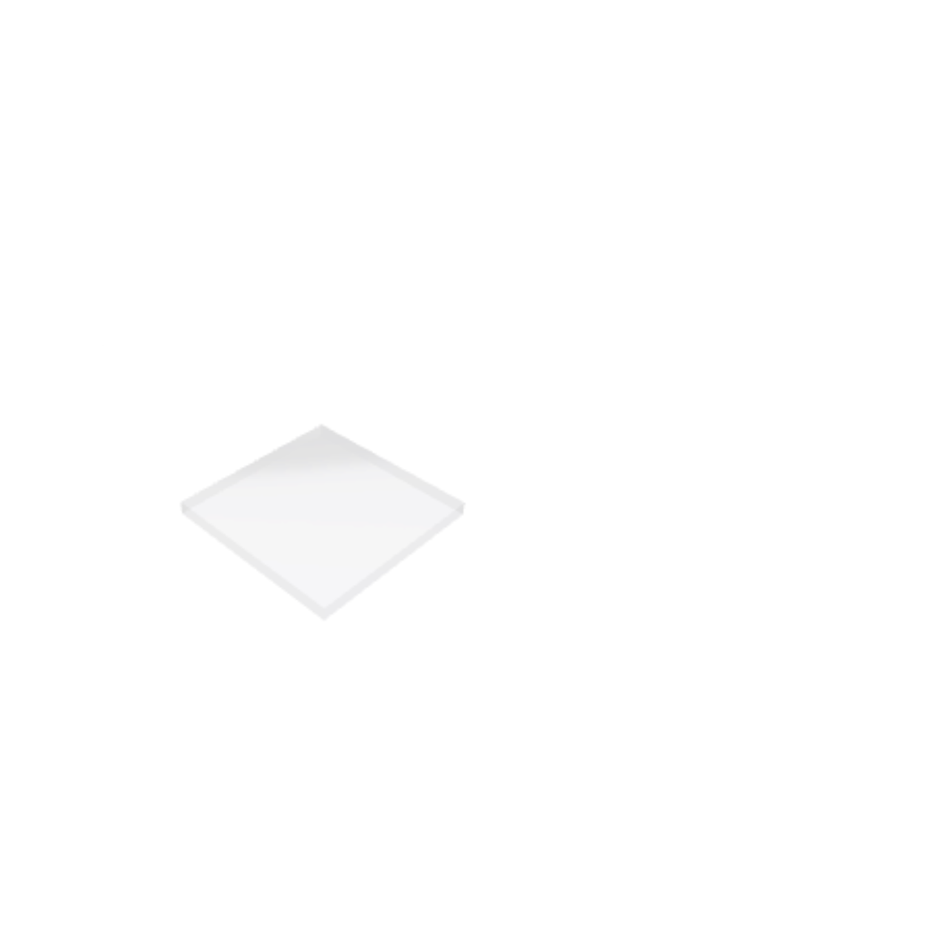 Découpe de Plexiglas Transparent 10mm | 830x400mm | A Découpe de Plexiglas Transparent 10mm | 830x400mm | A