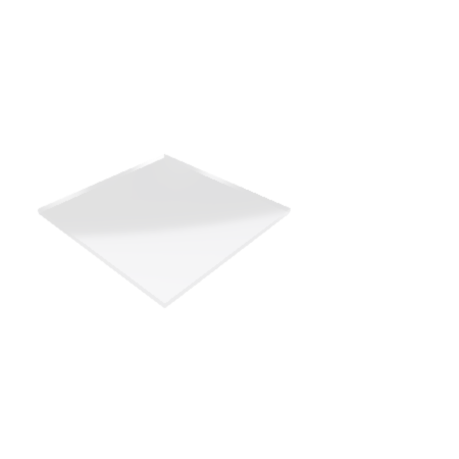 Découpe de Plexiglas Transparent 8mm | 603x603mm Découpe de Plexiglas Transparent 8mm | 603x603mm