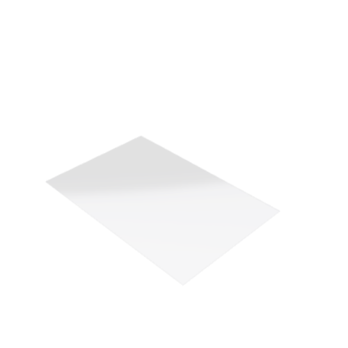 Découpe de Polycarbonate Incassable 3mm | 150x80mm