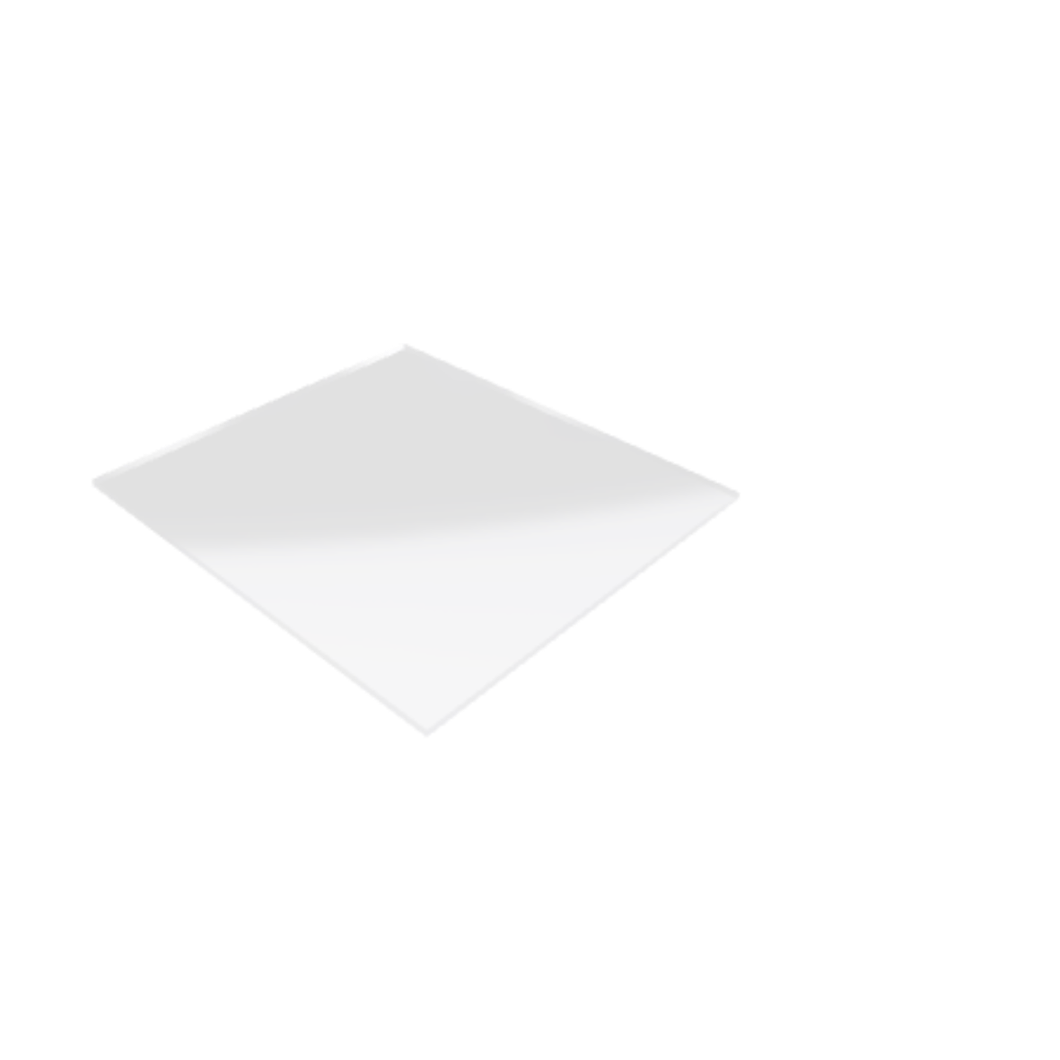 Découpe de Plexiglas Transparent 4mm | 612x580mm Découpe de Plexiglas Transparent 4mm | 612x580mm