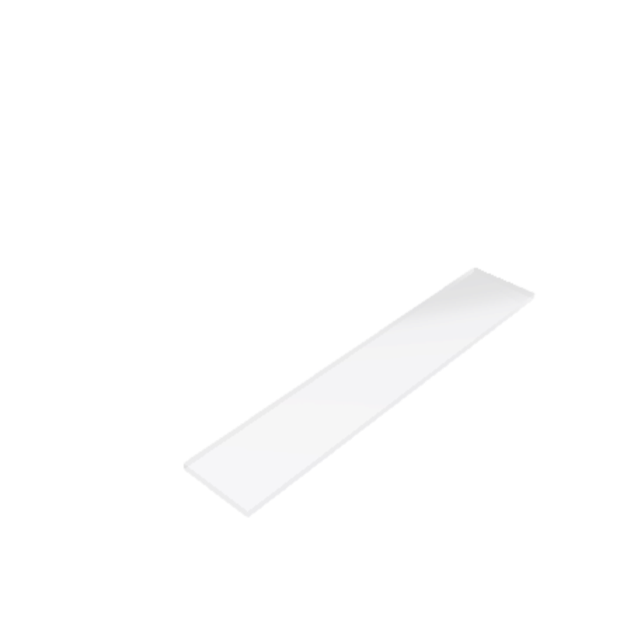 Découpe de Plexiglas Transparent 4mm | 200x1256mm Découpe de Plexiglas Transparent 4mm | 200x1256mm