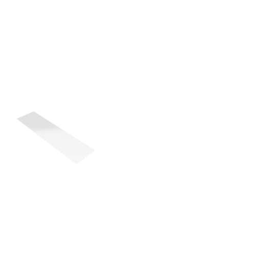 Découpe de Plexiglas Transparent 3mm | 1217x286mm | A