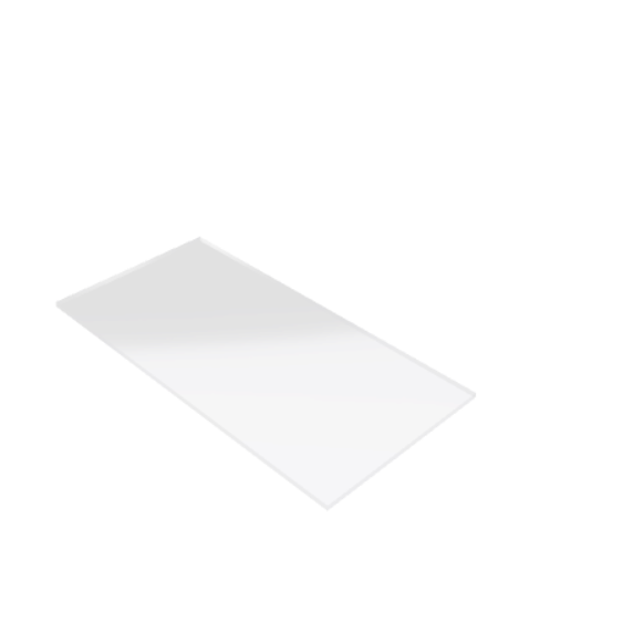 Découpe de Plexiglas Transparent 3mm | 110x48.5mm Découpe de Plexiglas Transparent 3mm | 110x48.5mm