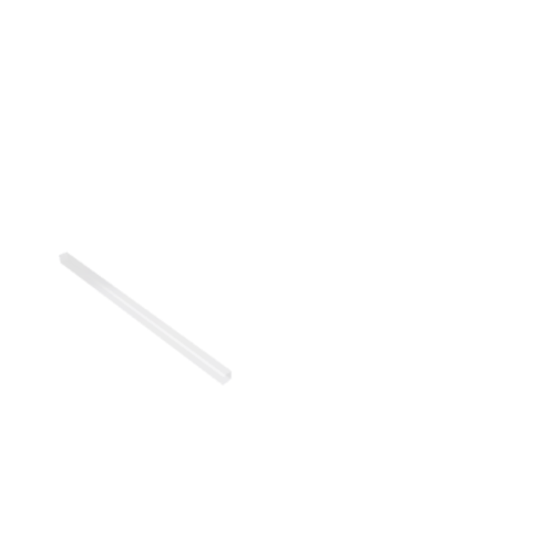 Découpe de Plexiglas Transparent 10mm | 841x20mm
