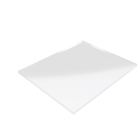 Découpe de Plexiglas Transparent 8mm | 375x470mm | A