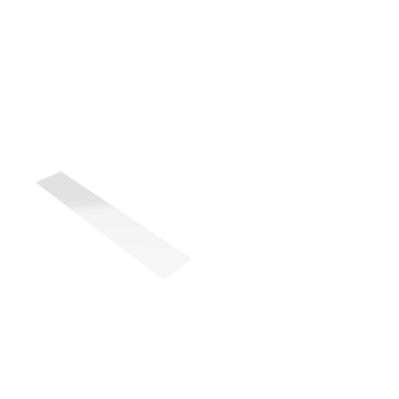 Découpe de Plexiglas Transparent 3mm | 1280x200mm Découpe de Plexiglas Transparent 3mm | 1280x200mm