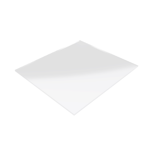 Découpe de Plexiglas Transparent 4mm | 444x514mm Découpe de Plexiglas Transparent 4mm | 444x514mm