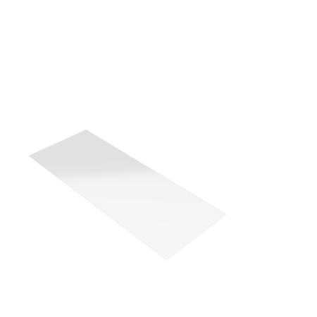 Découpe de Plexiglas Transparent 3mm | 1500x500mm