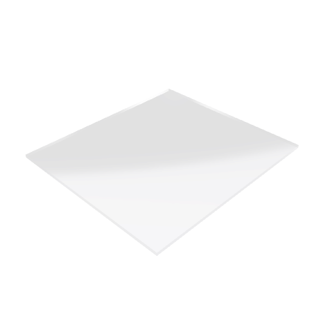 Découpe de Plexiglas Transparent 4mm | 444x514mm Découpe de Plexiglas Transparent 4mm | 444x514mm