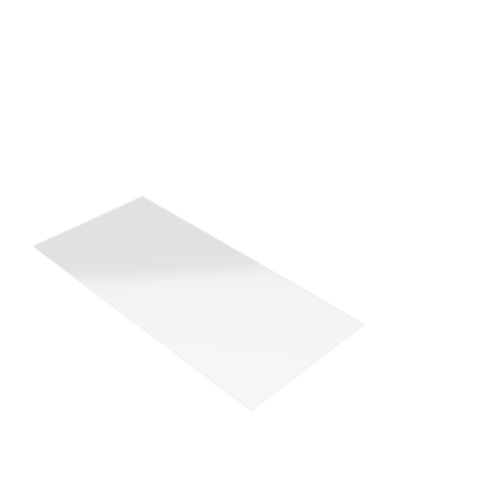 Découpe de Plexiglas Transparent 3mm | 1373x568mm