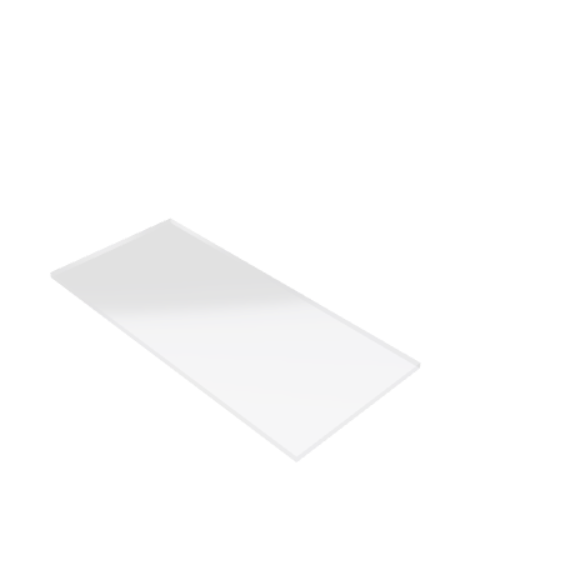 Découpe de Plexiglas Transparent 4mm | 100x40mm Découpe de Plexiglas Transparent 4mm | 100x40mm