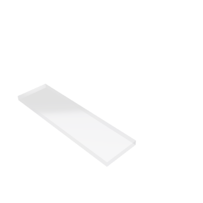 Découpe de Plexiglas Transparent 10mm | 1000x240mm Découpe de Plexiglas Transparent 10mm | 1000x240mm