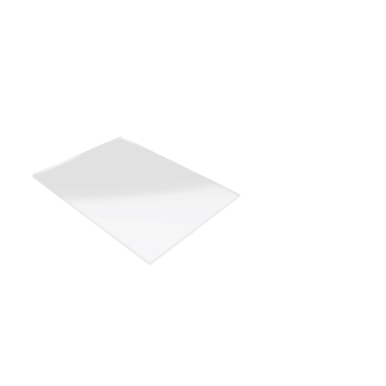 Découpe de Plexiglas Transparent 5mm | 1851x1353mmT Découpe de Plexiglas Transparent 5mm | 1851x1353mmT