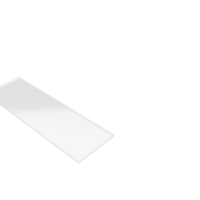 Découpe de Plexiglas Transparent 6mm | 370x115mm | A Découpe de Plexiglas Transparent 6mm | 370x115mm | A