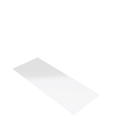 Découpe de Plexiglas Transparent 3mm | 990x325mm Découpe de Plexiglas Transparent 3mm | 990x325mm