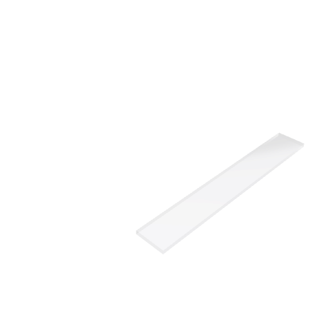 Découpe de Plexiglas Transparent 5mm | 74x560mmT
