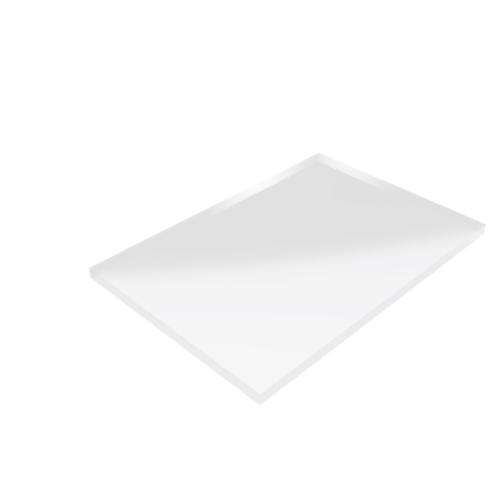 Découpe de Plexiglas Transparent 10mm | 450x678mm