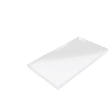 Découpe de Plexiglas Transparent 15mm | 200x397mm