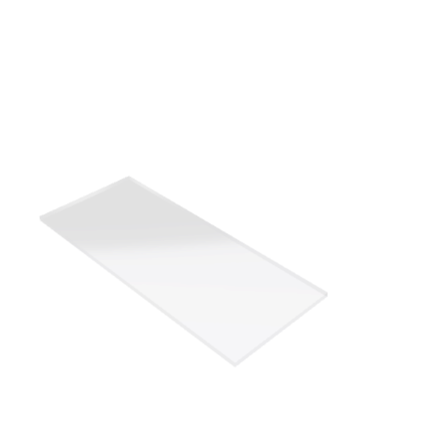 Découpe de Plexiglas Transparent 4mm | 1530x570mm Découpe de Plexiglas Transparent 4mm | 1530x570mm