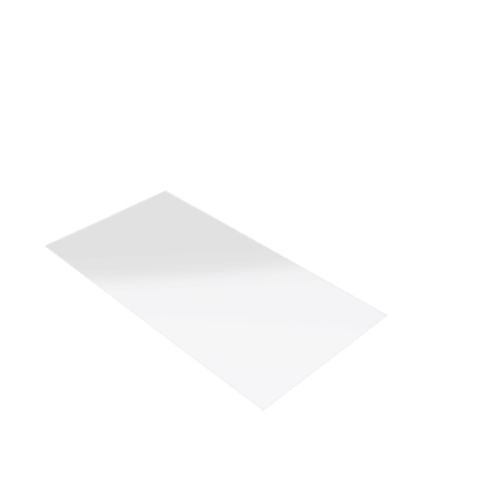 Découpe de Plexiglas Transparent 3mm | 577x267mm