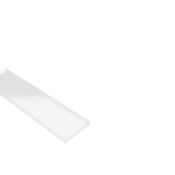 Découpe de Plexiglas Transparent 12mm | 1500x350mm Découpe de Plexiglas Transparent 12mm | 1500x350mm