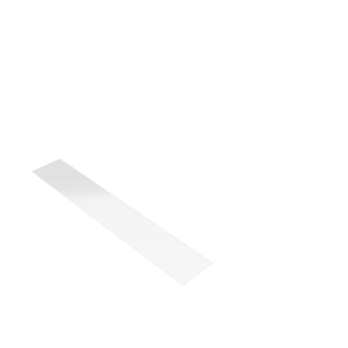 Découpe de Plexiglas Transparent 3mm | 900x120mm