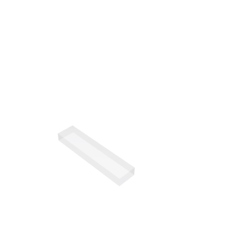 Découpe de Plexiglas Transparent 15mm | 100x100mm Découpe de Plexiglas Transparent 15mm | 100x100mm