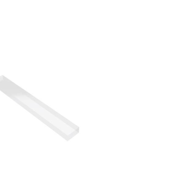 Découpe de Plexiglas Transparent 15mm | 130x130mm Découpe de Plexiglas Transparent 15mm | 130x130mm