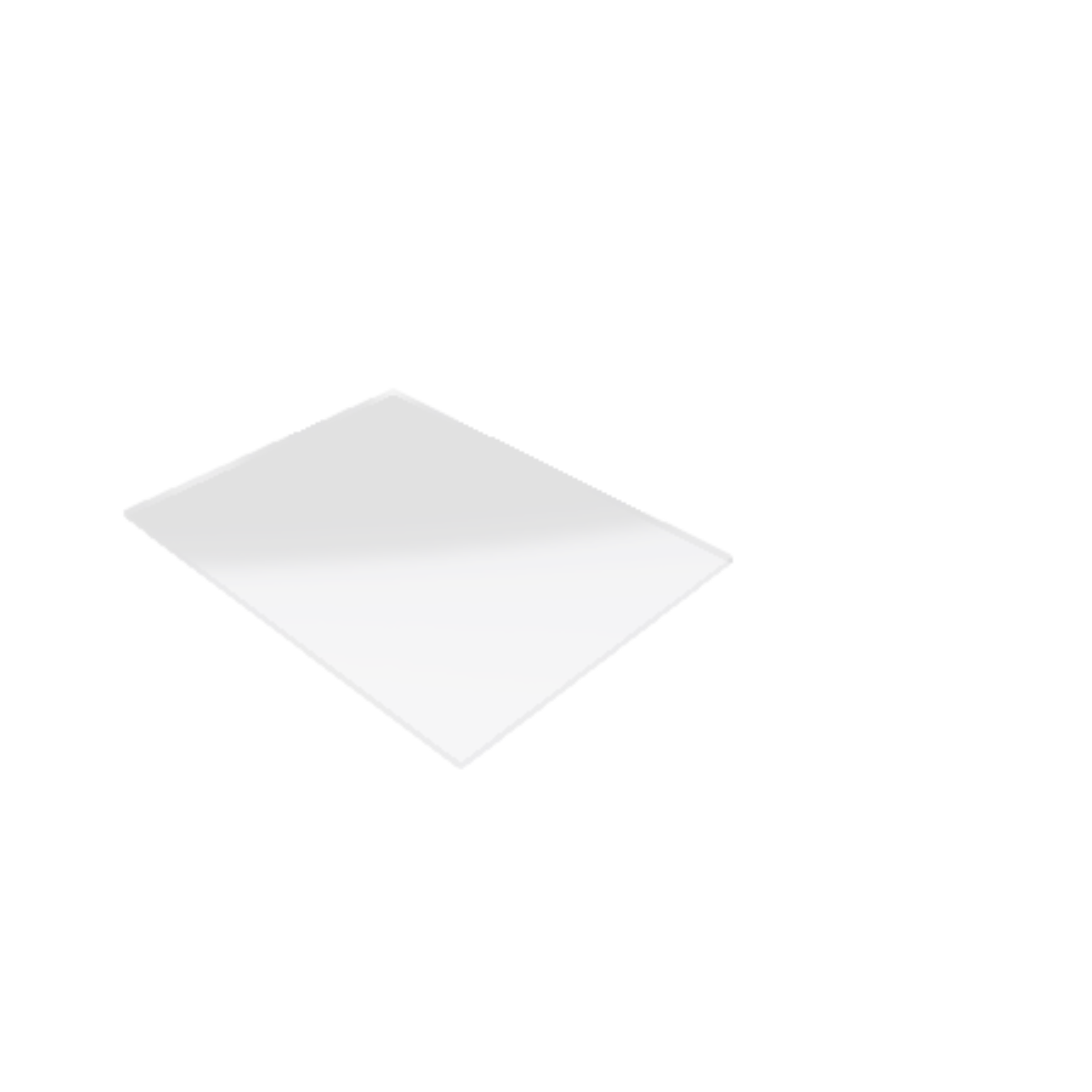 Découpe de Plexiglas Transparent 4mm | 700x500mm Découpe de Plexiglas Transparent 4mm | 700x500mm