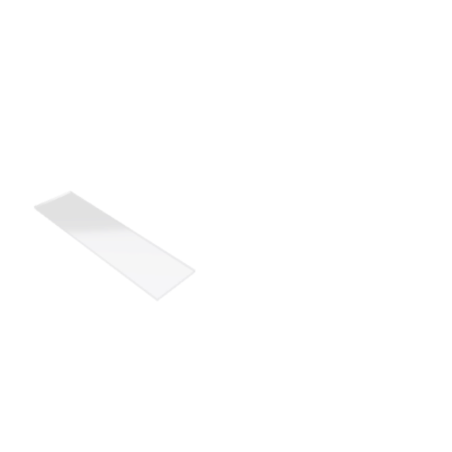 Découpe de Plexiglas Transparent 4mm | 1080x264mm