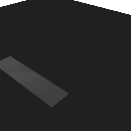 Découpe de Plexiglas Transparent 4mm | 1825x400mm