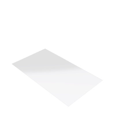 Découpe de Plexiglas Transparent 3mm | 440x220mm
