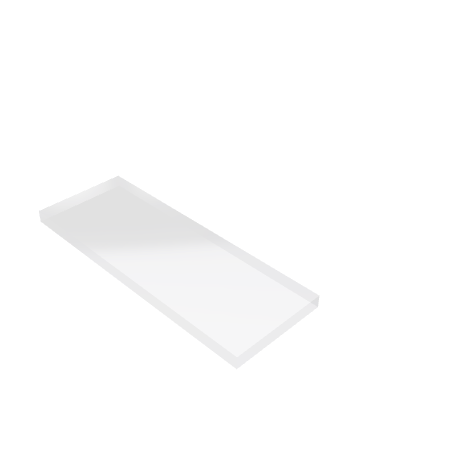 Découpe de Plexiglas Transparent 12mm | 375x120mm