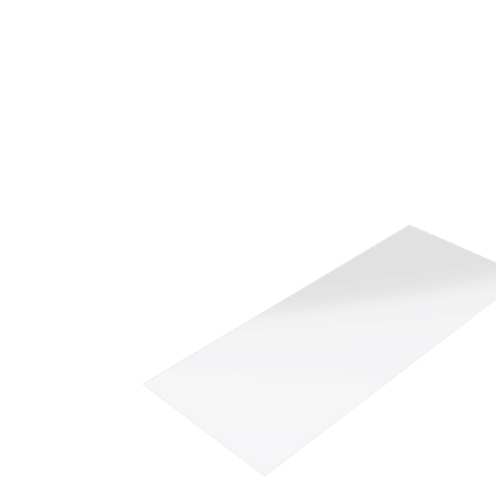 Découpe de Plexiglas Transparent 3mm | 200x542mm