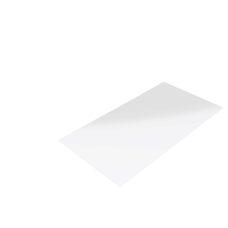 Découpe de Plexiglas Transparent 3mm | 200x405mm