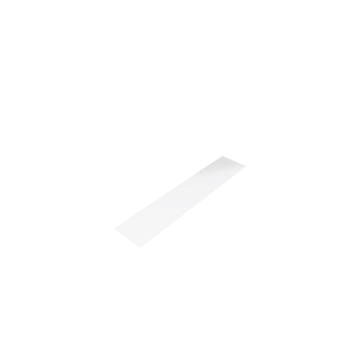 Découpe de Plexiglas Transparent 3mm | 200x1189mm